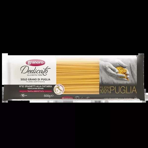 Granoro Dedicato Spaghetti alla Chitarra Pasta,#85, 1.1lb