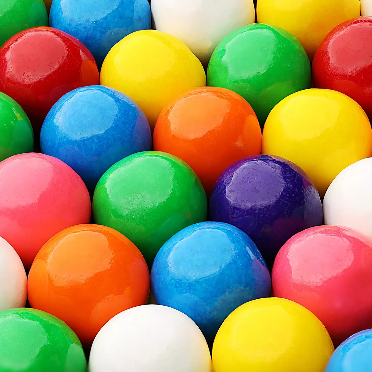 Gumballs For Gumball Machine - 1 Inch Large Double Bubble Gumballs - Assorted Fruit Flavored Bubble Gum For Kids - Sweet Gum Balls In Bulk 1.7 Lb - Chewing Gum For Kids