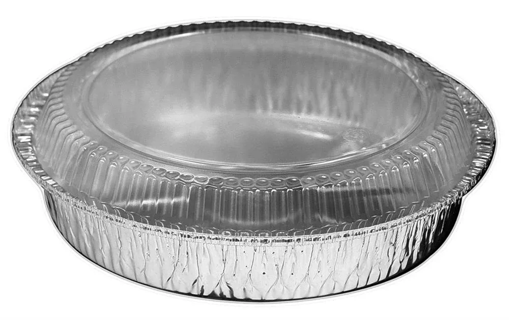 Handi-foil Of America 9 in Round W/dome Lid - 1 Per Case