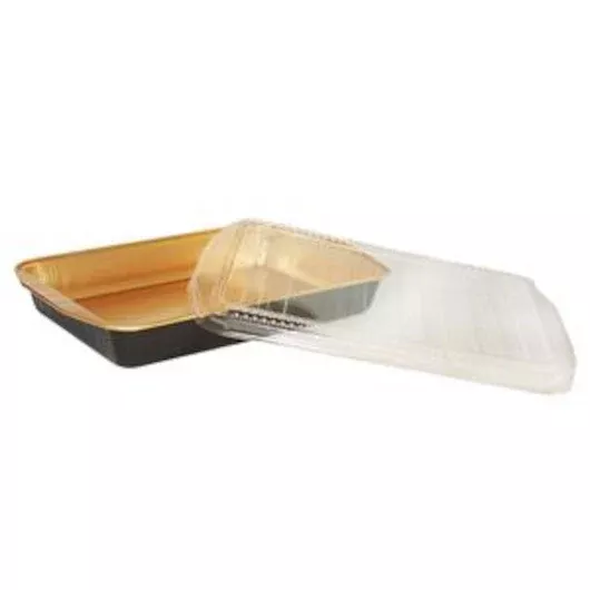 Handi-foil Of America Rectangular Entree W/lid - 25 Count - 1 Per Case