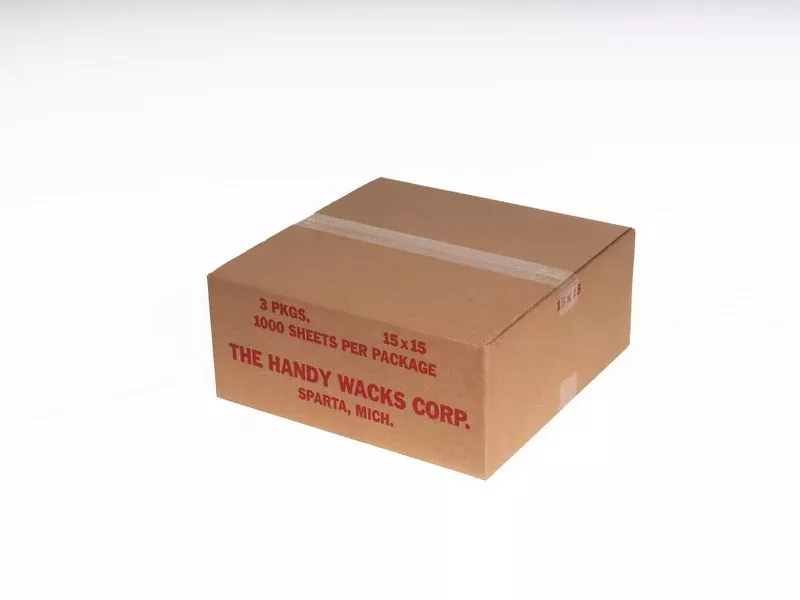 Handy Wacks Corp Handy Wacks Check Black Print 3 - 1000 Cnt - 1000 Count - 3 Per Case