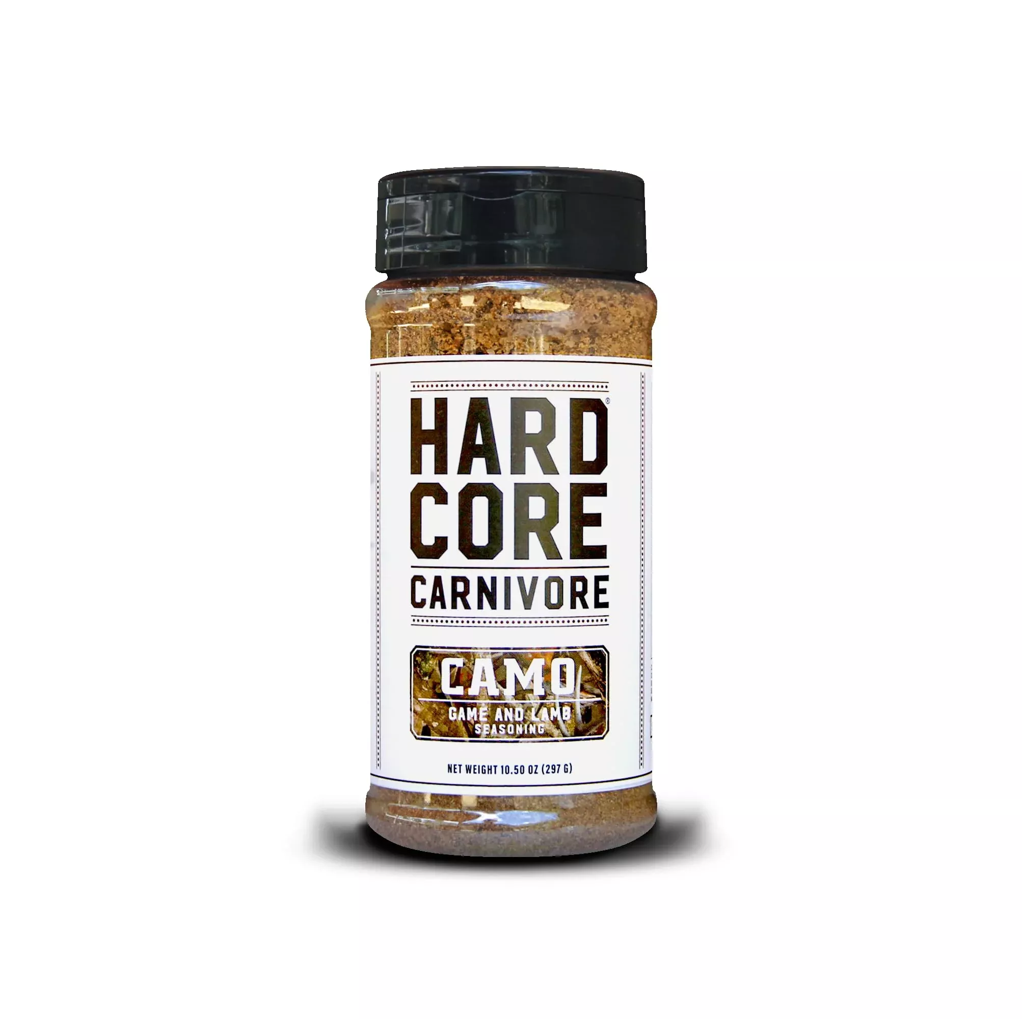 Hardcore Carnivore Camo: Game And Lamb Seasoning (Large Shaker)