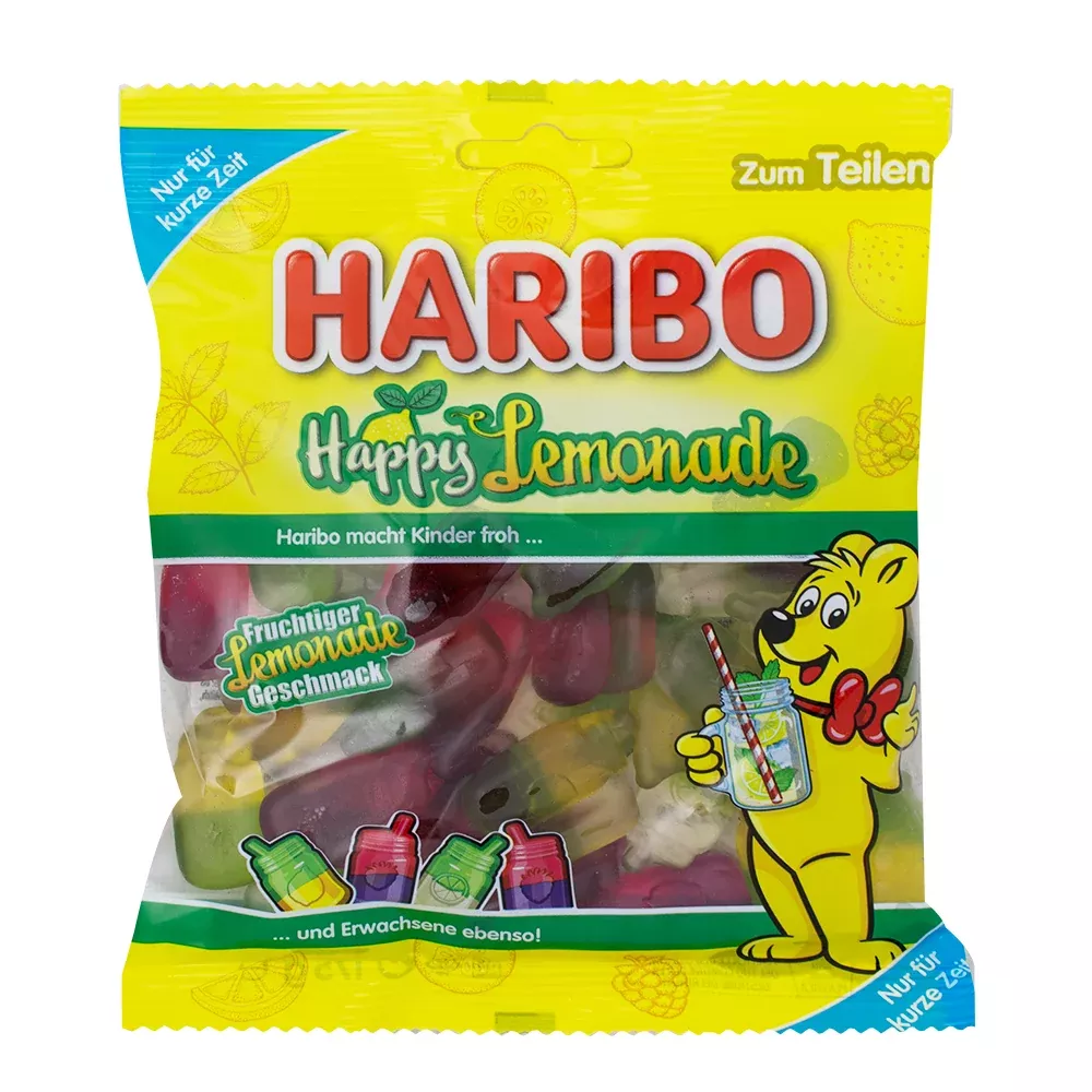 Haribo Happy Lemonade Gummies (Germany) – 175g