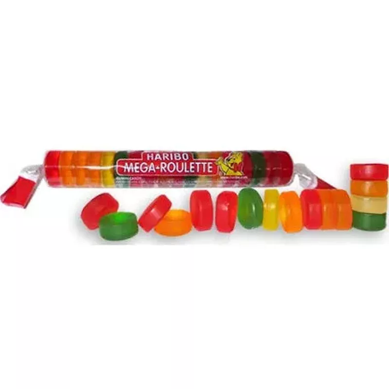 haribo mega roulette rolls (1. 58oz)