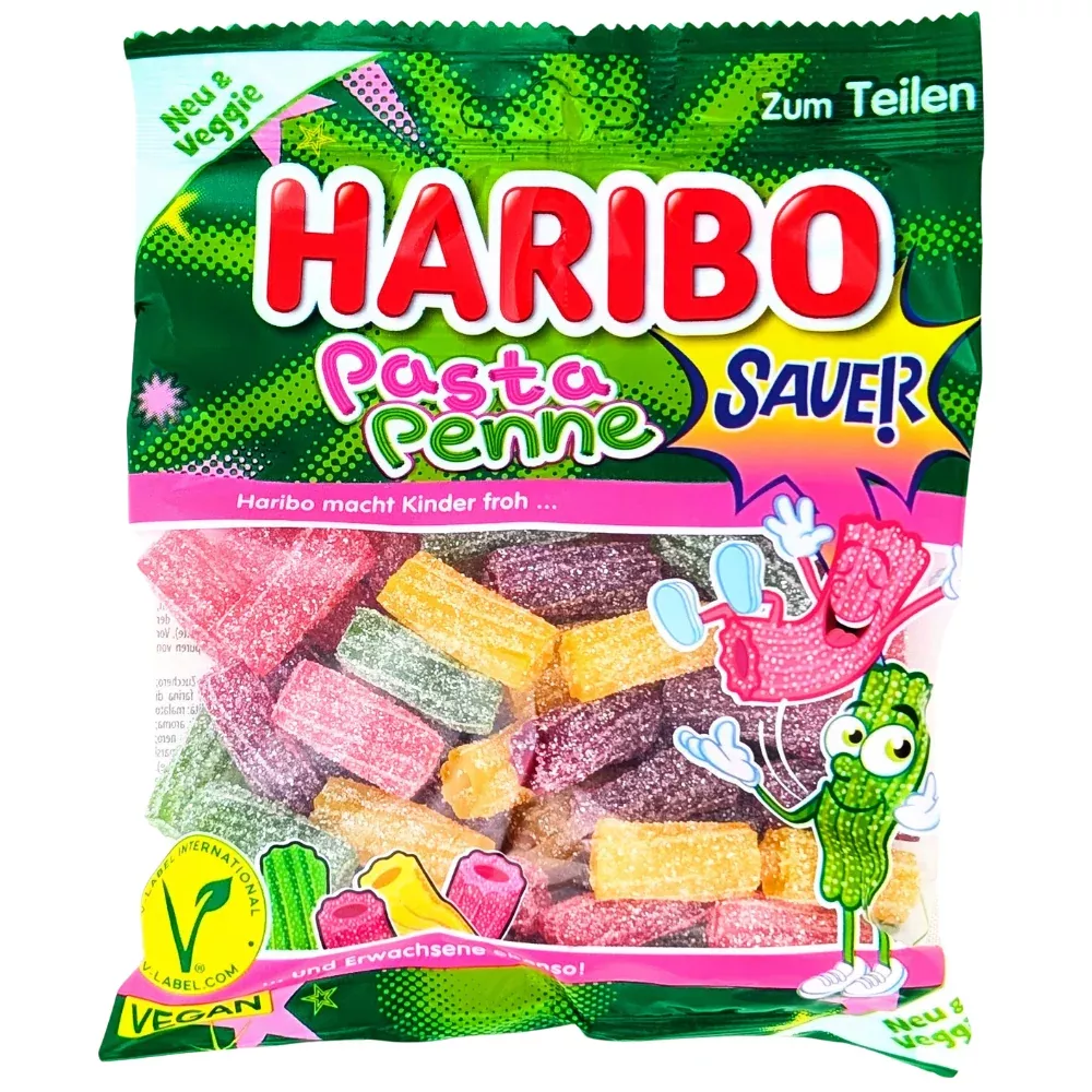 Haribo Pasta Penne Sour (Germany) - 160g