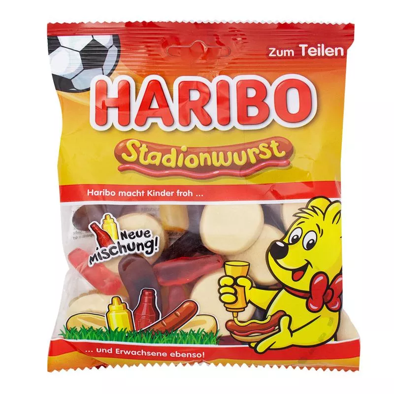 Haribo Stadionwurst Gummies (Germany) - 175g