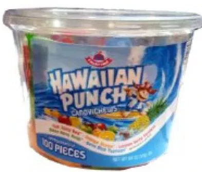Hawaiian Punch Chewy Candy Assorted Flavors - 28.2 oz 100ct
