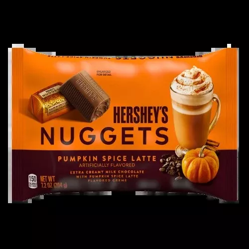 Hershey's Nuggets Pumpkin Spice Latte 7.2 oz. Bag