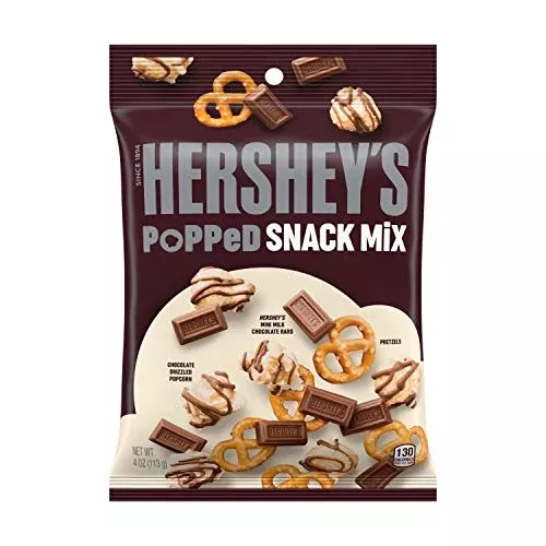 HERSHEY'S Snack MX Popped Peg Bag 4 oz Single Bag