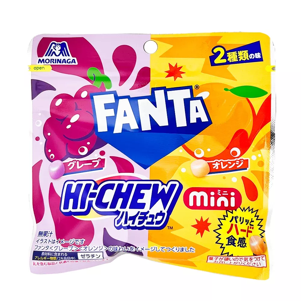 Hi-Chew Fanta Grape & Orange Candy Mini (Japan) - 50g