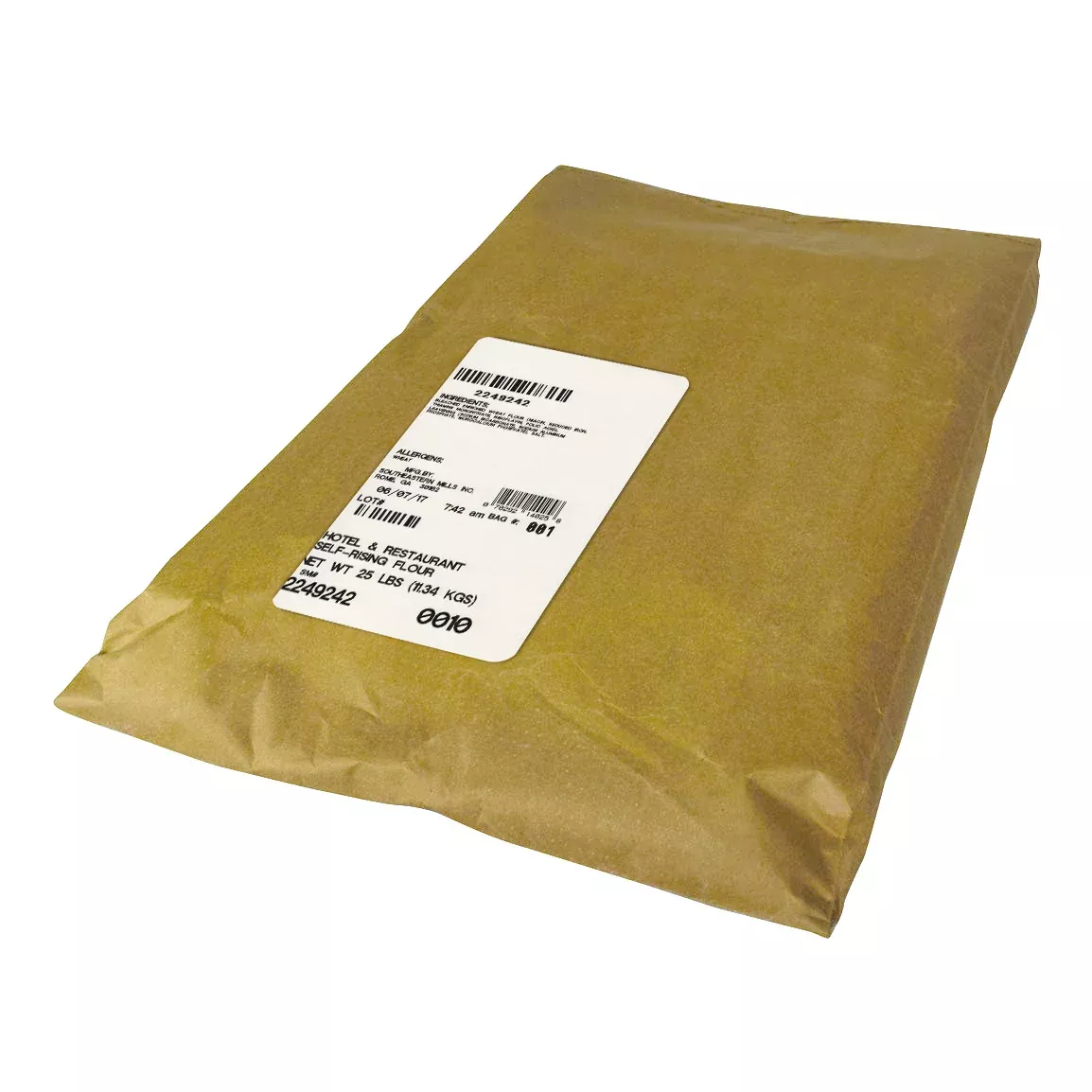 Homegrown Family Foods H&r Flour Self Rising 25 Pound Each - 1 Per Case