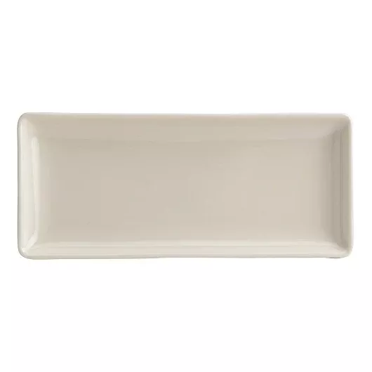 Homer Laughlin China Homer Laughlin Rectangle Tray 11 3/4 in X 4 7/8 in Undecorated 1 - 1 Dozen - 1 Per Case