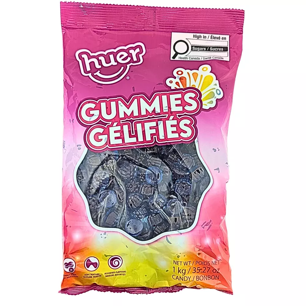 Huer Blue Razzberries Gummies - 1kg