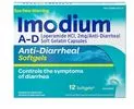 Imodium Anti-Diarrheal Softgels - 12 ct