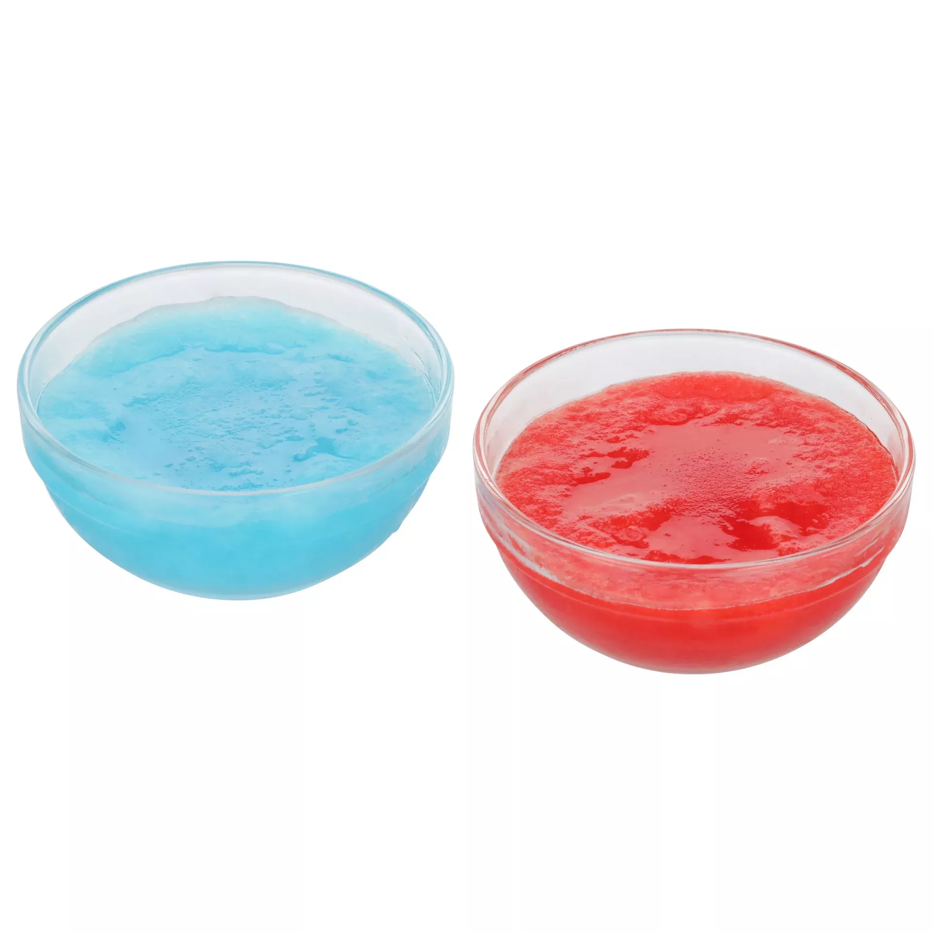 J & J Snack Frozen Icee Cherry & Blue Raspberry Tube 30 Count Packs - 1 Per Case