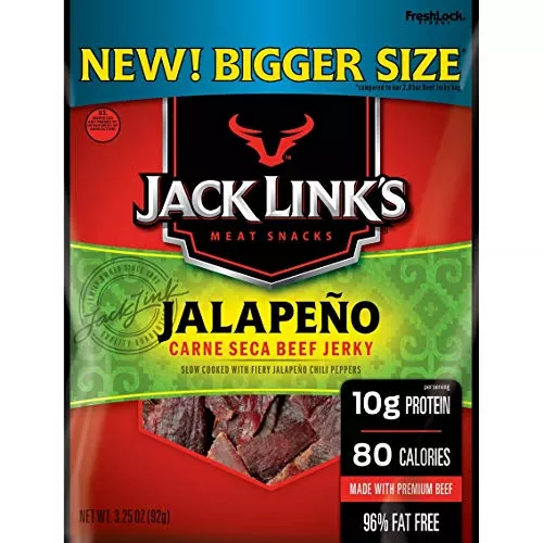 Jack Link's Link Jerky Jalapno 3.25 oz Single Bag