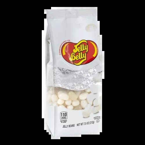 Jelly Belly White Collection Jelly Beans 7.5 oz. Bag