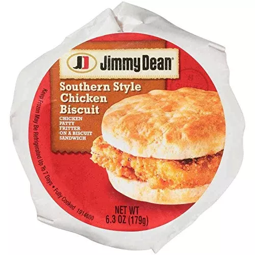 Jimmy Dean Southern Chicken Biscuit 6.3z Single Box