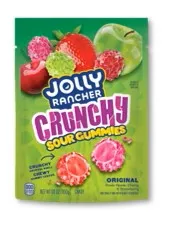 Jolly Rancher Crunchy Gummies Sour - 5.2 oz