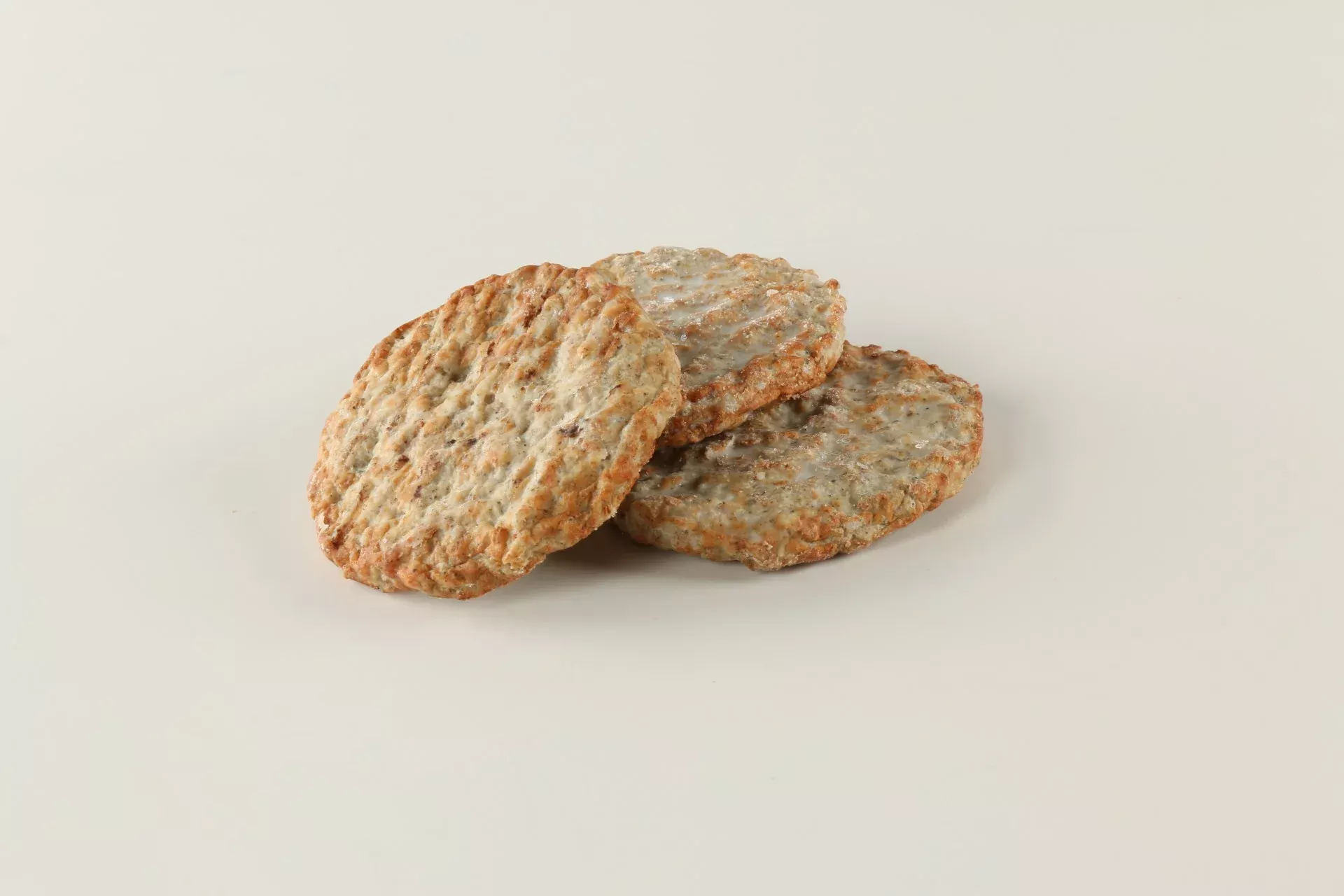 Jones Dairy Frozen Pork Sausage Patties Southern Style Spicy Fully Cooked 2 Ounce Size - 1 Per Case