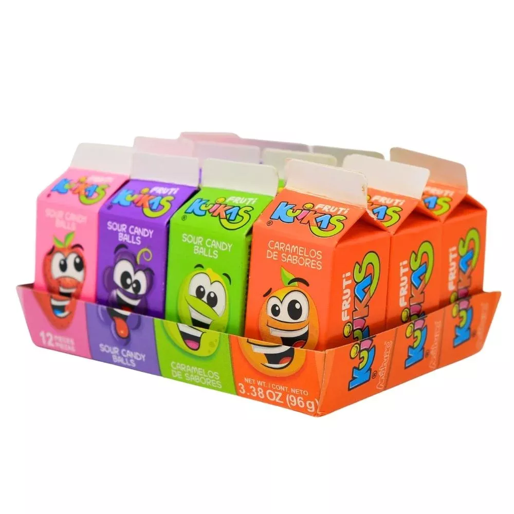 Jugo De Sabores Sour Candy Balls - 12ct Box