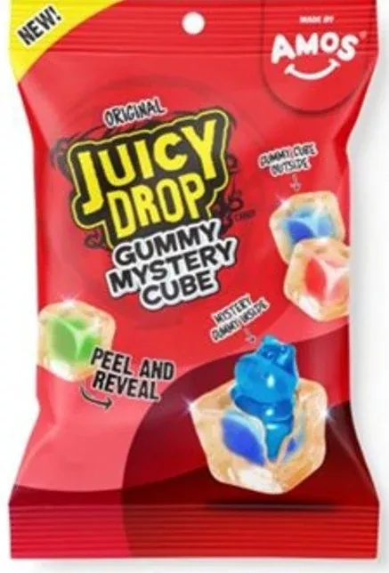 Juicy Drop Amos Mystery Gummy Cubes Original - 5oz