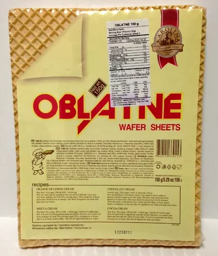 Karolina Wafer Sheet, 150g, 5 sheets