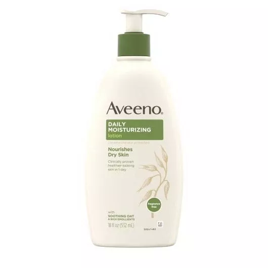 Kenvue Aveeno Moisturizing Lotion 4 - 3 - 18 Fo - 18 Fluid Ounce - 12 Per Case