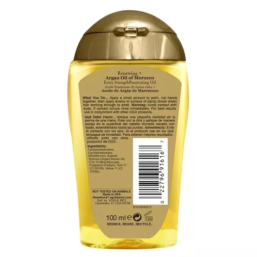 Kenvue Ogx Argan Oil Moroccan Oil 6 - 100 Ml - 6 Per Case