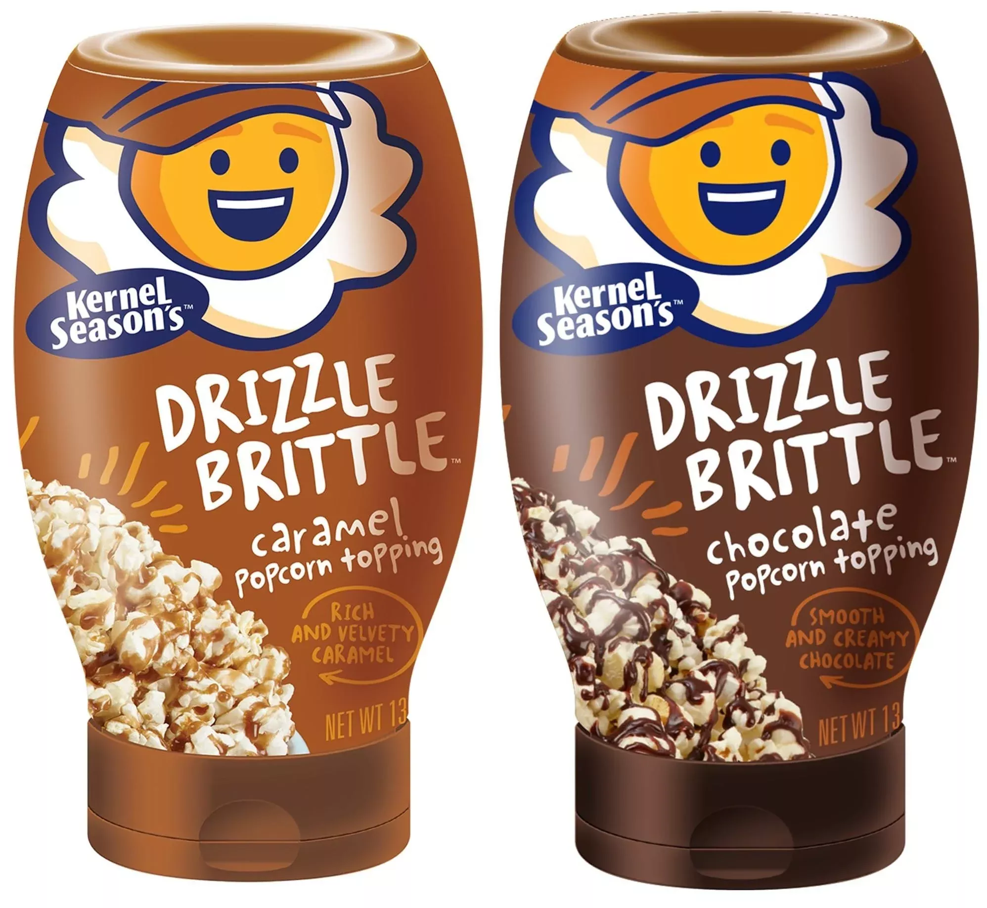 Kernel Season'S Drizzle Brittle, Popcorn Topping, Variety Pack, 13.1 Ounce (Pack Of 2)