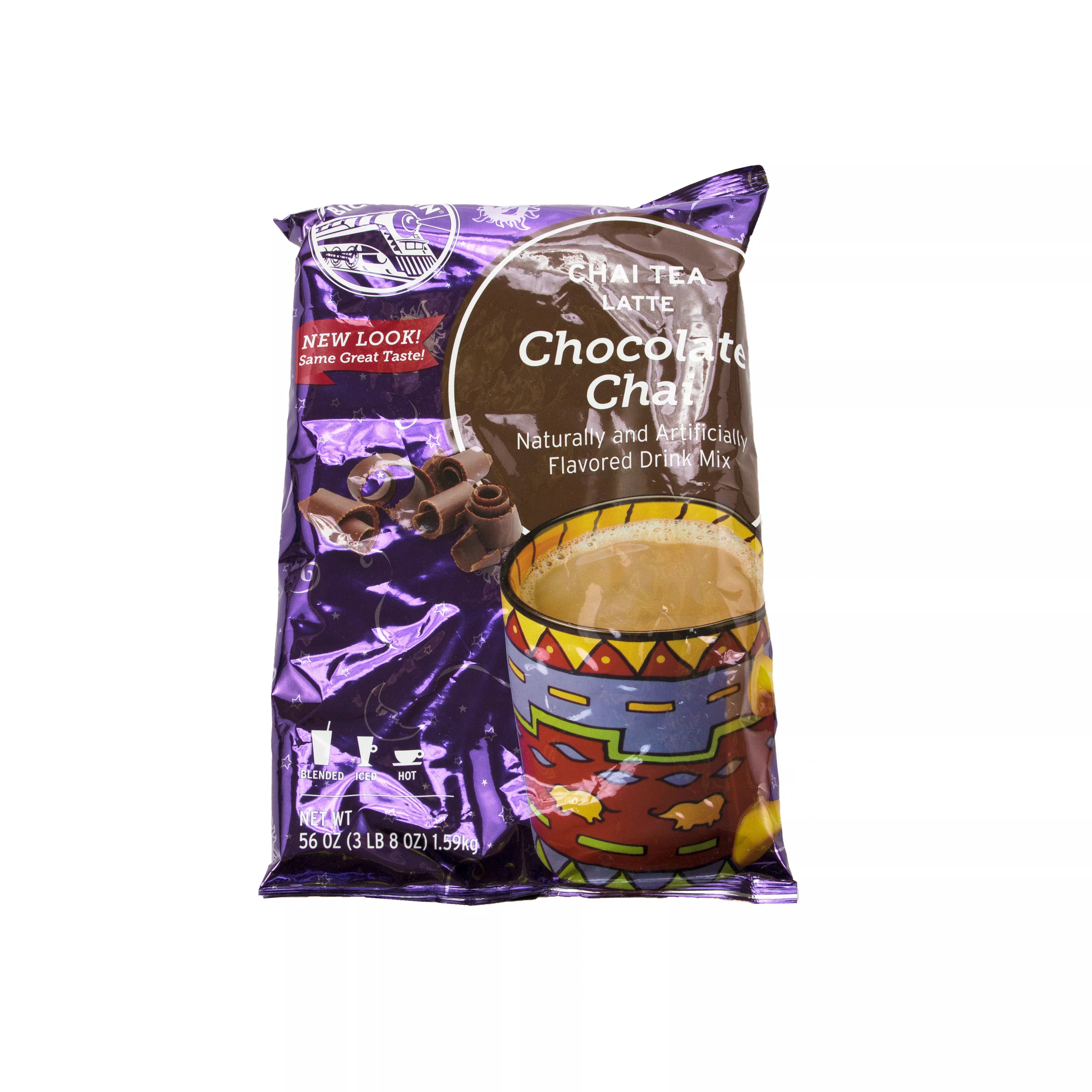 Kerry Food And Beverage Big Train Chocolate Chai 3.5 Pound Each - 4 Per Case