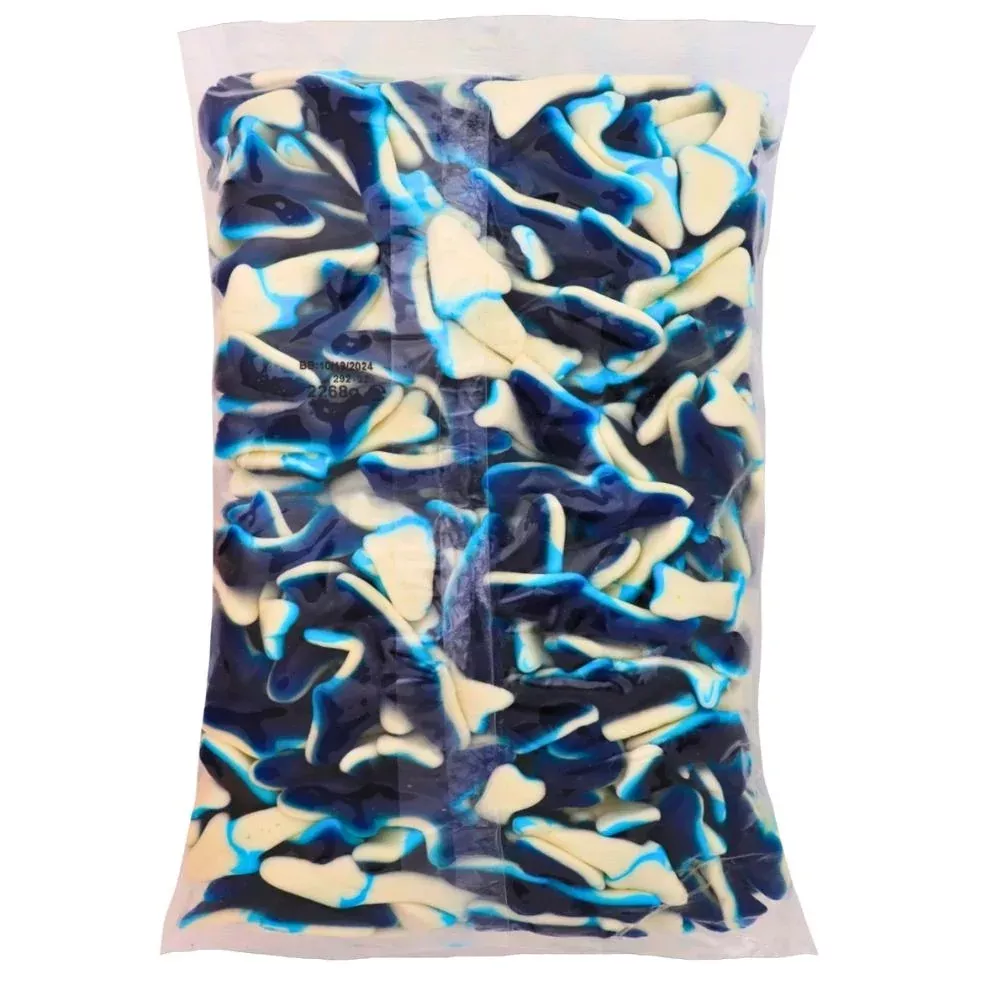 Kervan Blue Sharks Gummy Candy-5lbs
