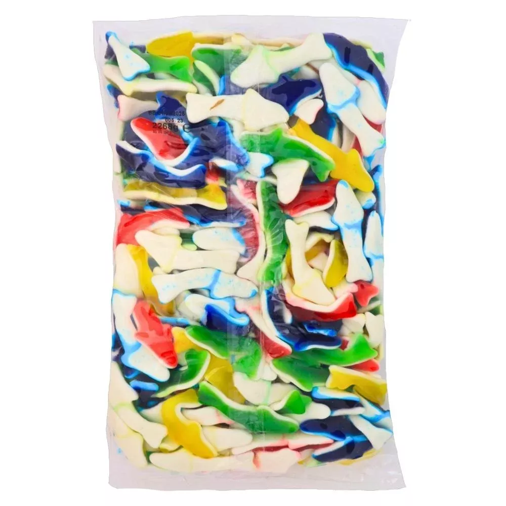 Kervan Sharks Assorted Gummy Candy-5lbs