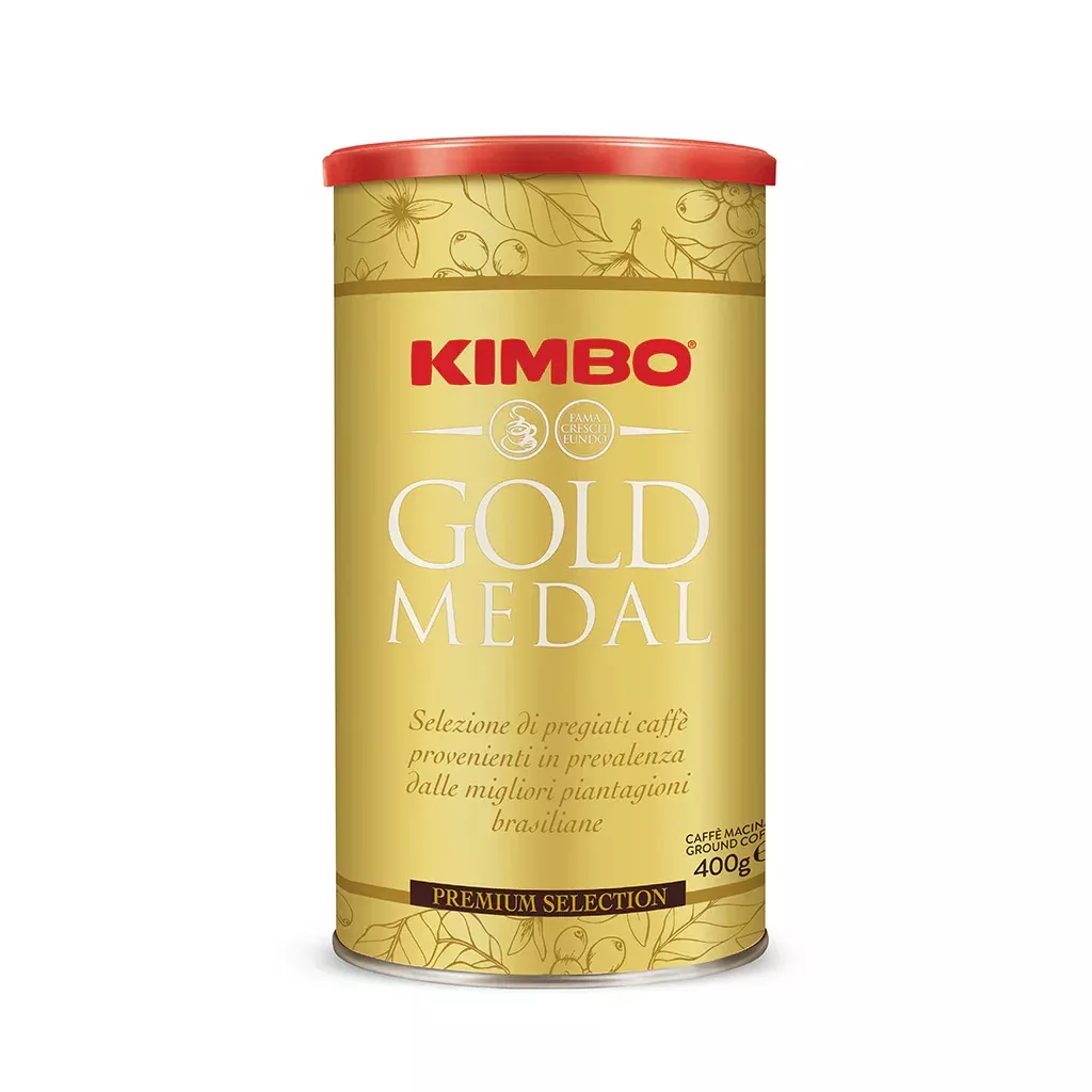 Kimbo Gold Medal, Ground Premium Selection Tin, 14.10 oz | 400g