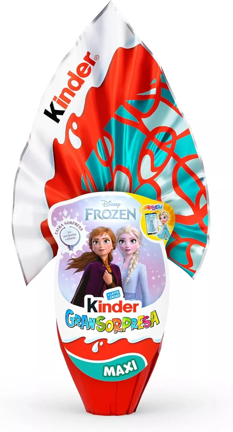 Kinder GranSorpresa Maxi Lei (Girl) Chocolate Easter Egg, 7.76 oz | 220g