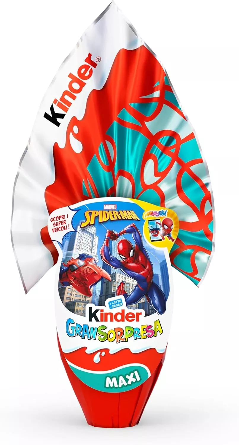 Kinder GranSorpresa Maxi LUI (BOY) Chocolate Easter Egg, 7.76 oz | 220g