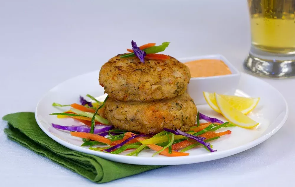 King And Prince Seafood King & Price Gourmet Seafood Crab Cake 2.5 Pound Each - 4 Per Case