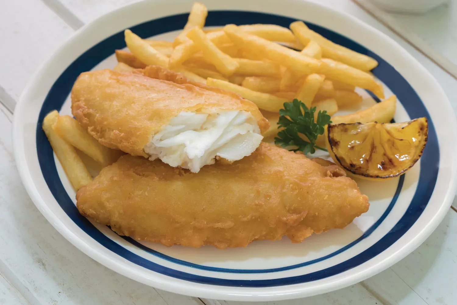 King And Prince Seafood Mrs Friday's Craft Beer Battered Cod 2.5 Pound Each - 4 Per Case