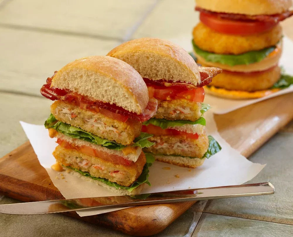 King And Prince Seafood Mrs Friday's Oven Ready Krabbycakes 2.5 Pound Each - 4 Per Case