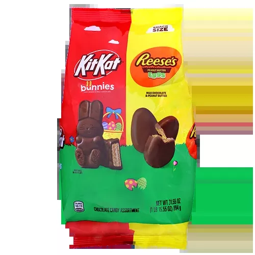 Kit Kat Bunnies Reese's Eggs Easter Assortment 31.55 oz. Bag