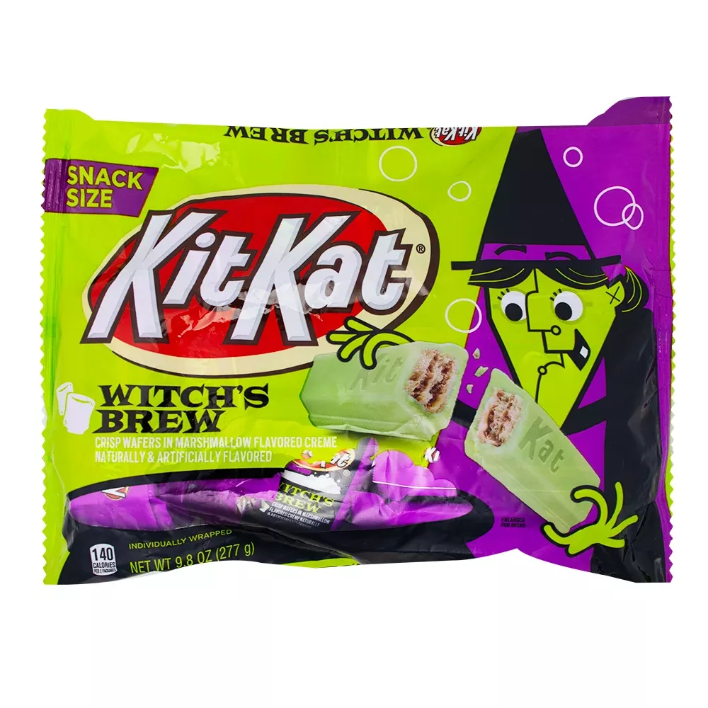 Kit Kat Witch's Brew Snack Size with Marshmallow Flavoured Creme - 9.8