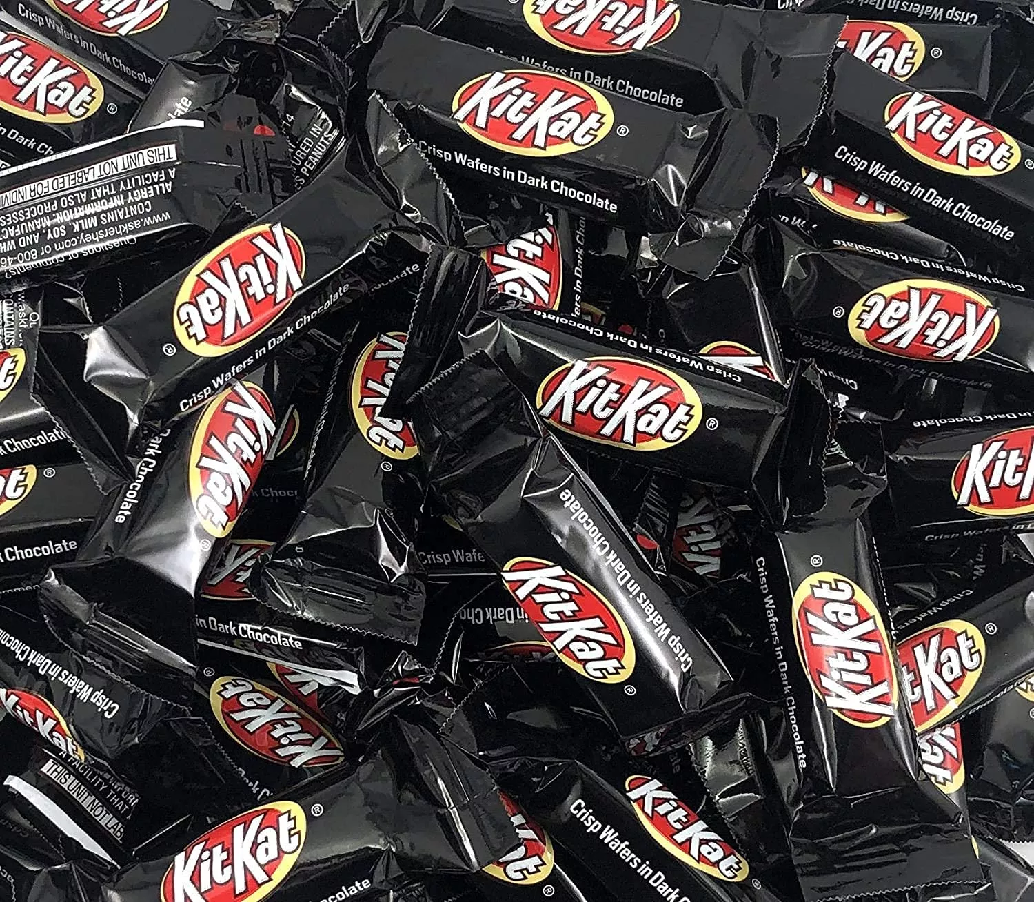 Kitkat Miniatures Crisp Wafers Dark Chocolate Snack Size (Pack Of 2 Pounds)