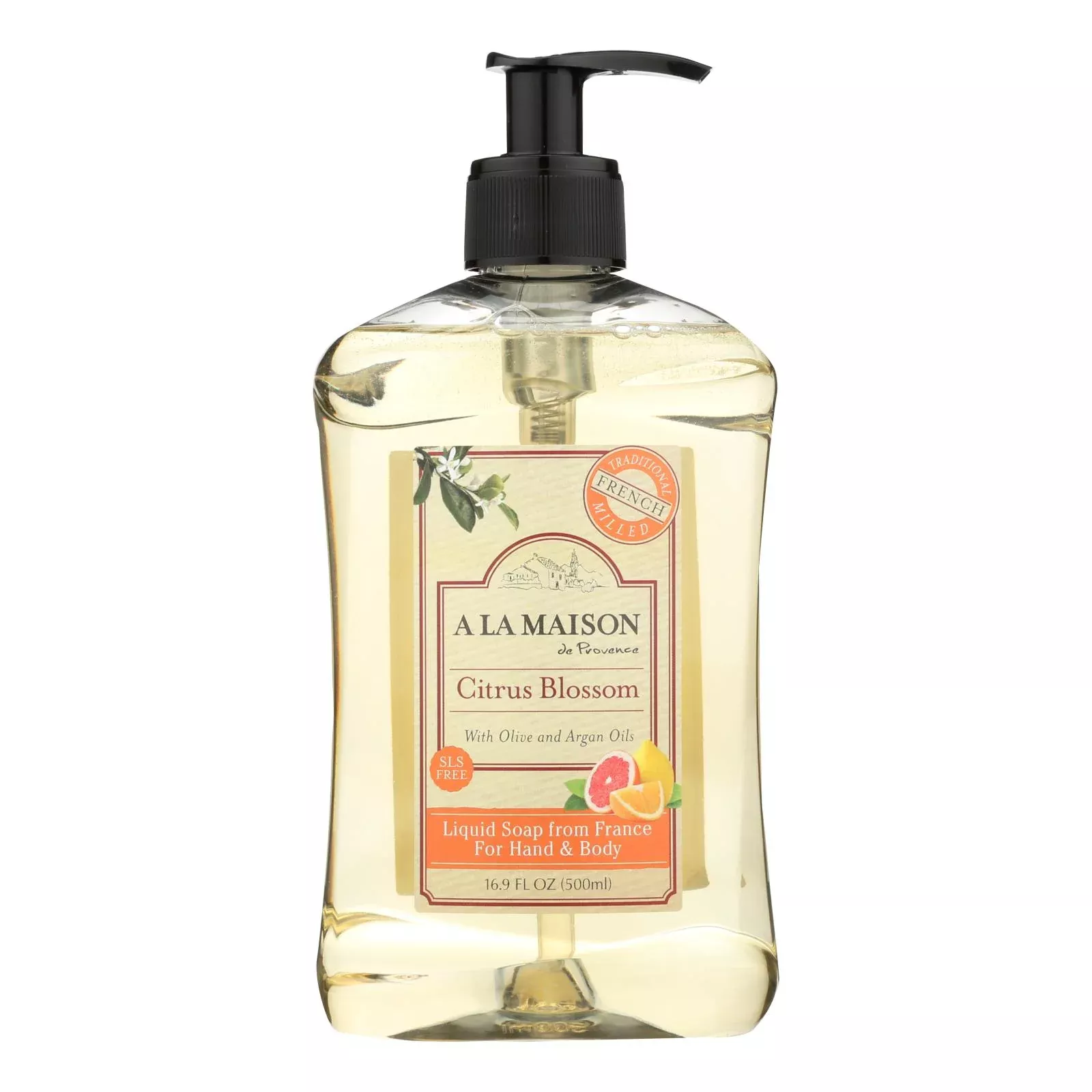 A La Maison - Liquid Hand Soap - Citrus Blossom - 16.9 fl Ounce.