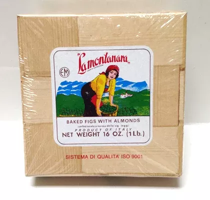 La Montanara Baked Figs with Almonds, 16 oz
