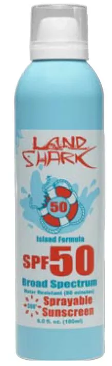 LandShark Spray Sunscreen SPF 50 - 6 oz