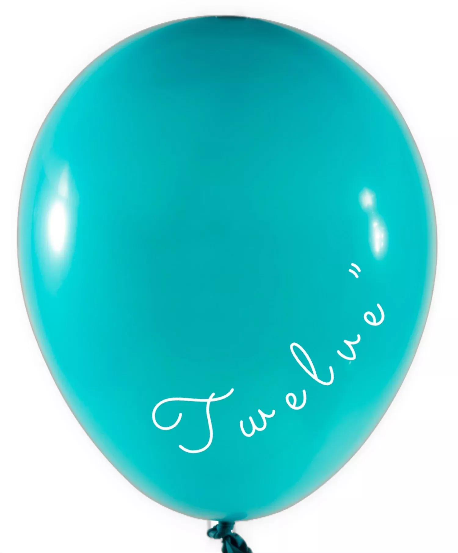Latex Balloon 12 inch 72ct-Turq