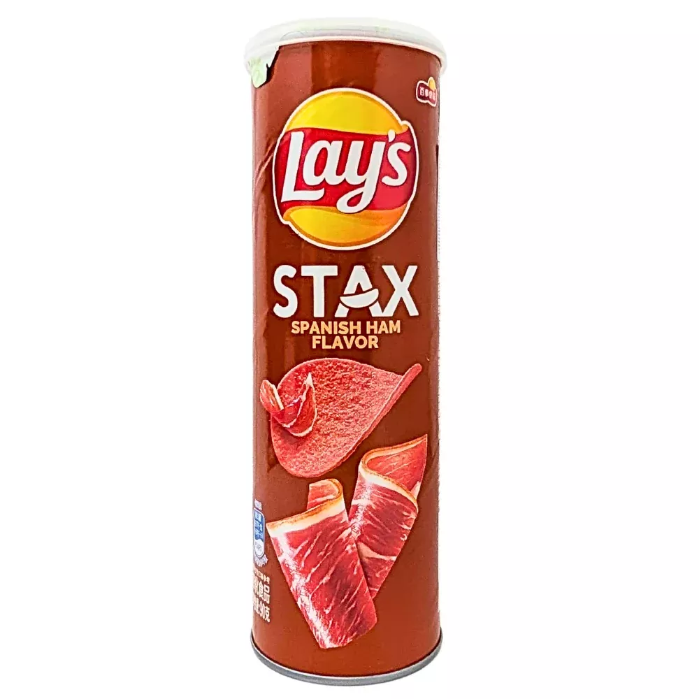 Lays Stax Spanish Ham (China) - 104g