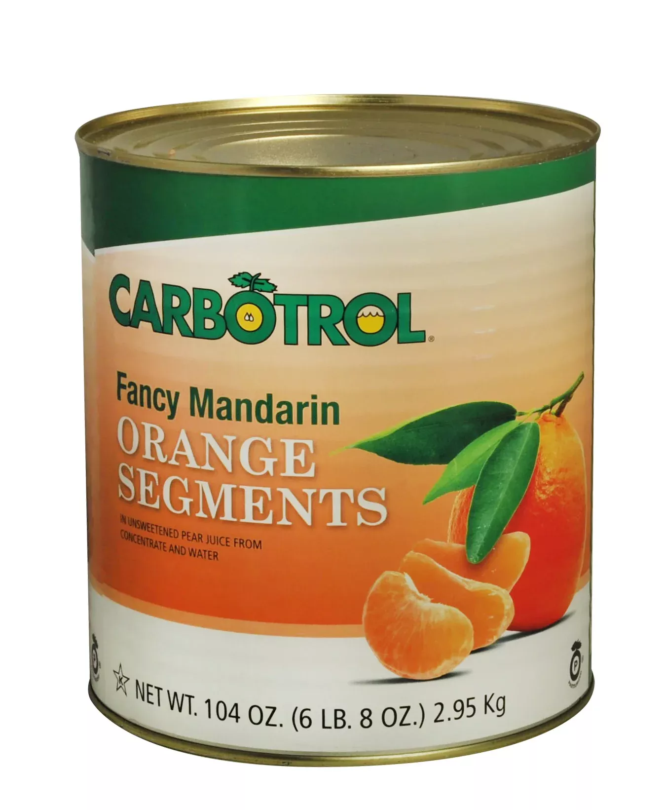 Leahy/finlays Mandarin Oranges Can 104 Ounce Size - 6 Per Case