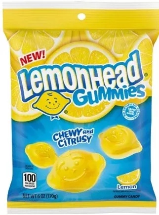 Lemonhead Gummies Candy - 6 oz
