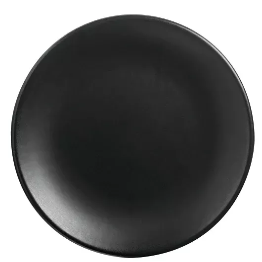 Libbey Dinnerware Libbey Driftstone 11" Coupe Plate - Onyx 1 - 12 Each - 1 Per Case